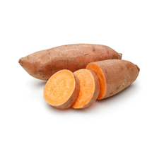 Vitamin B5, shown as sweet potatoes