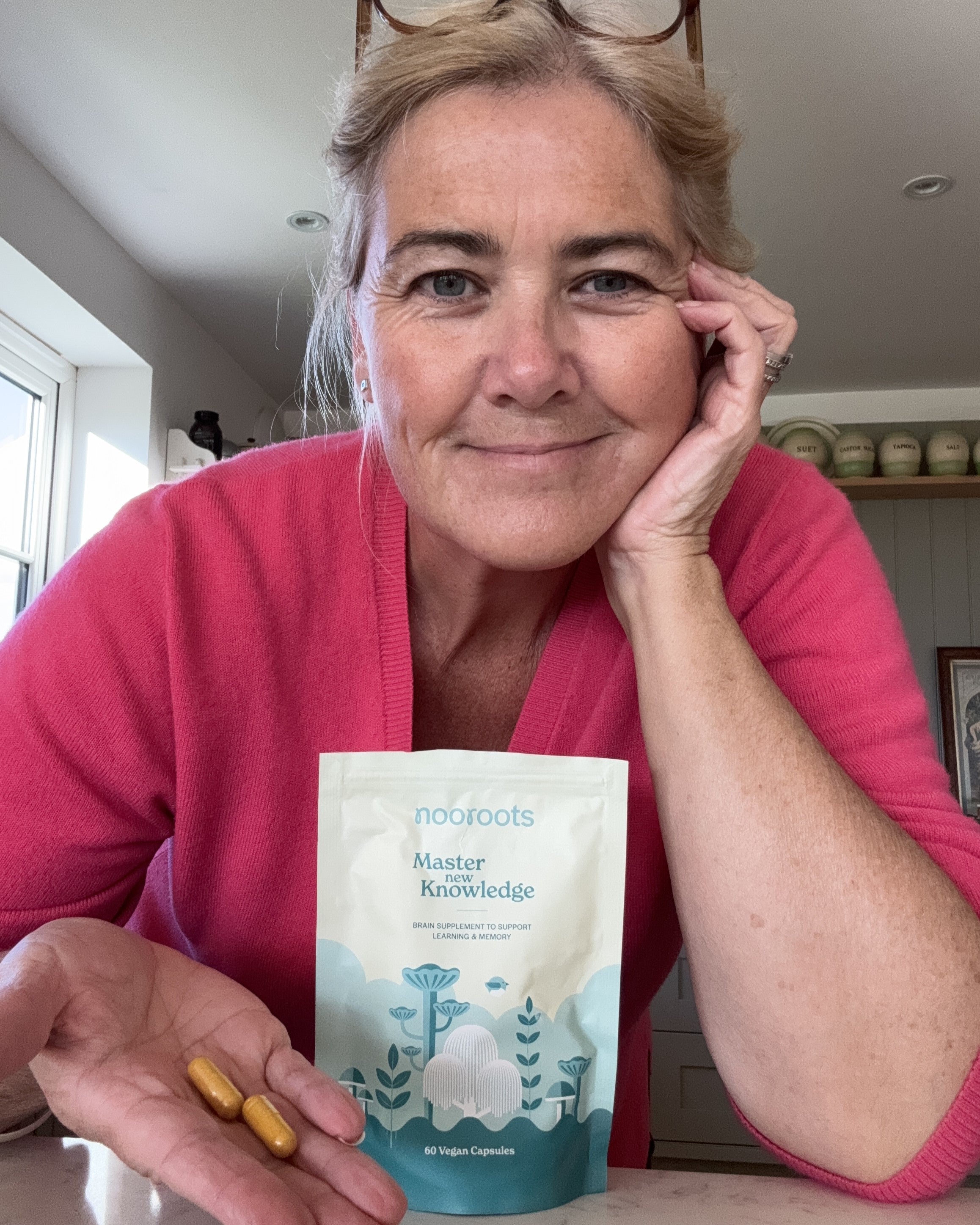 Justine with Nooroots — learning & memory
