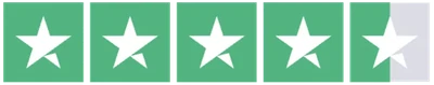 Excellent rating on Trustpilot